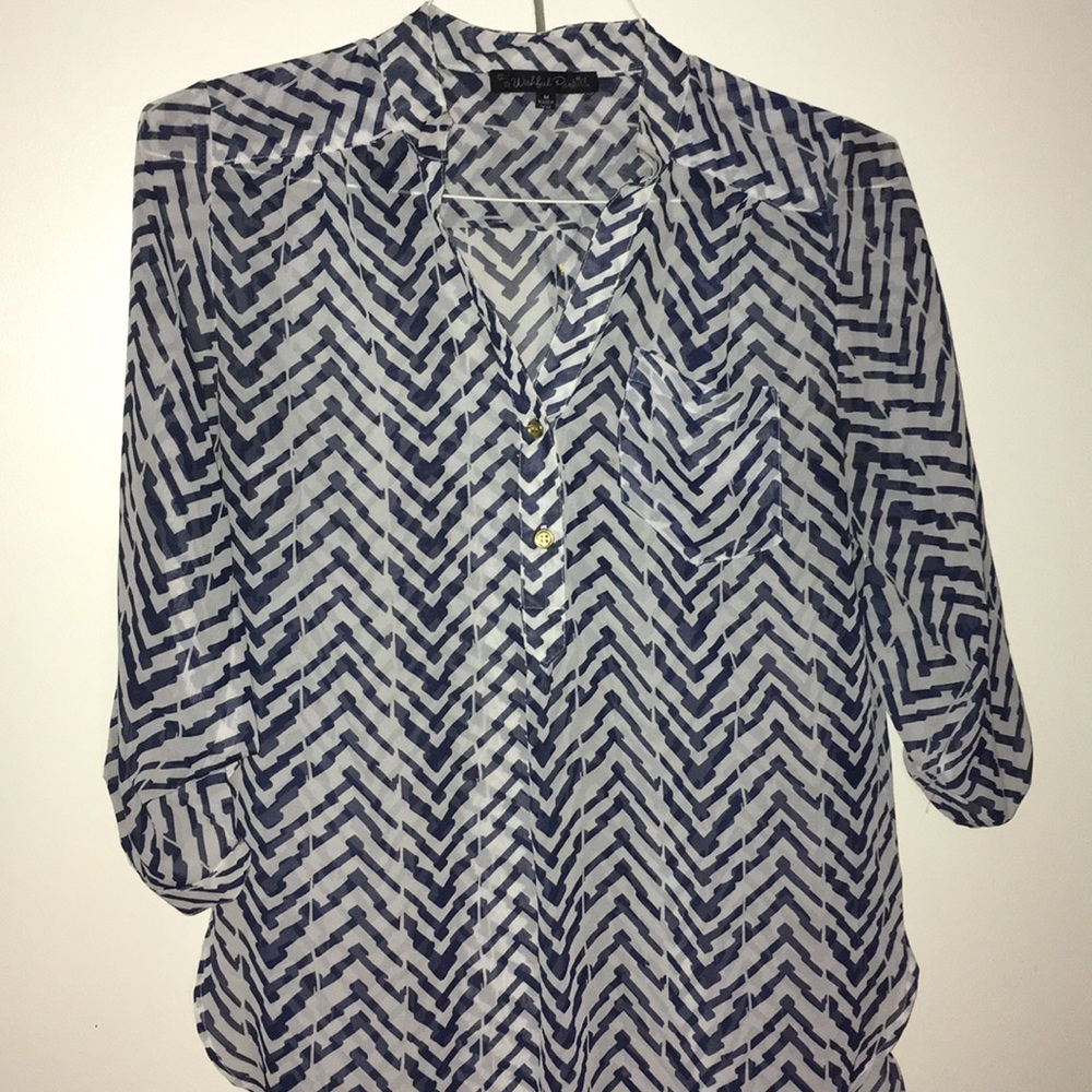 Women’s Stripped Dressy Shirt